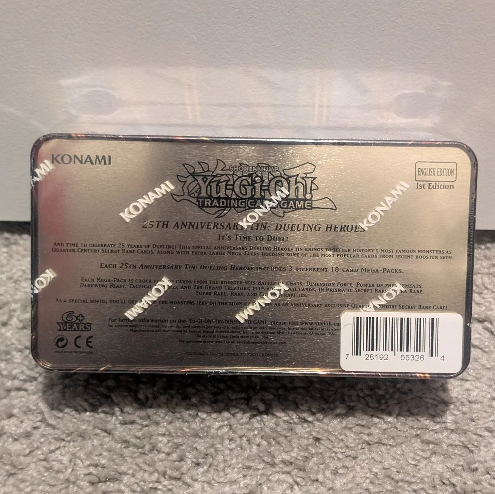 ⚡New! Yu-Gi-Oh! TCG: 25th Anniversary Tin